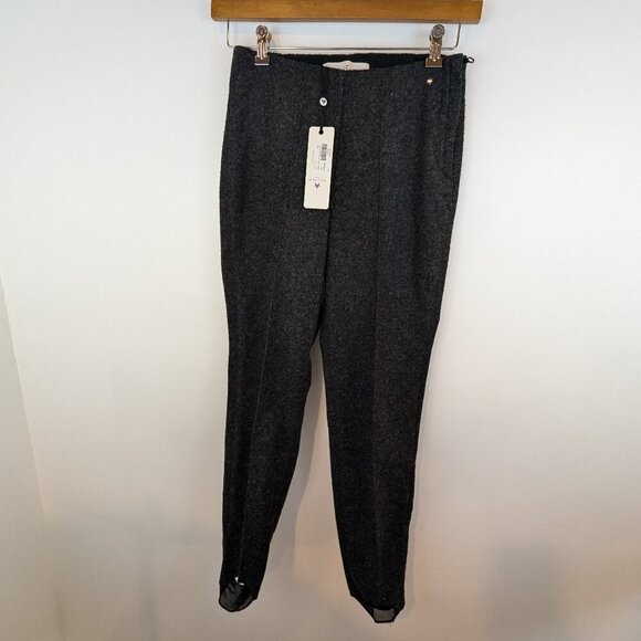 NWT Montval Merino Wool Trousers with Stirrups, Sz 5 - Picture 1 of 7